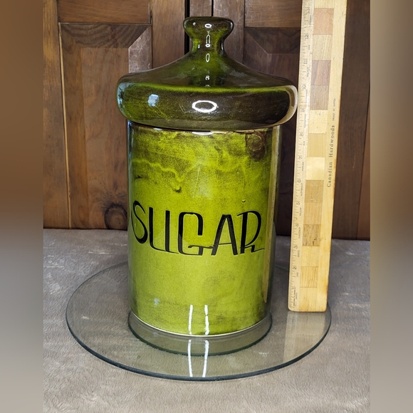 Mid Century Sugar Canister